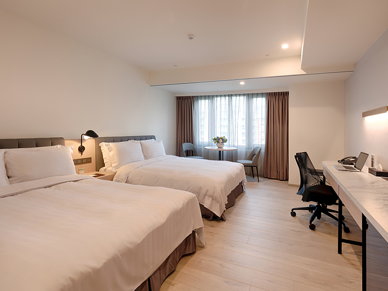 新竹福華大飯店-公寓式豪華雙床房