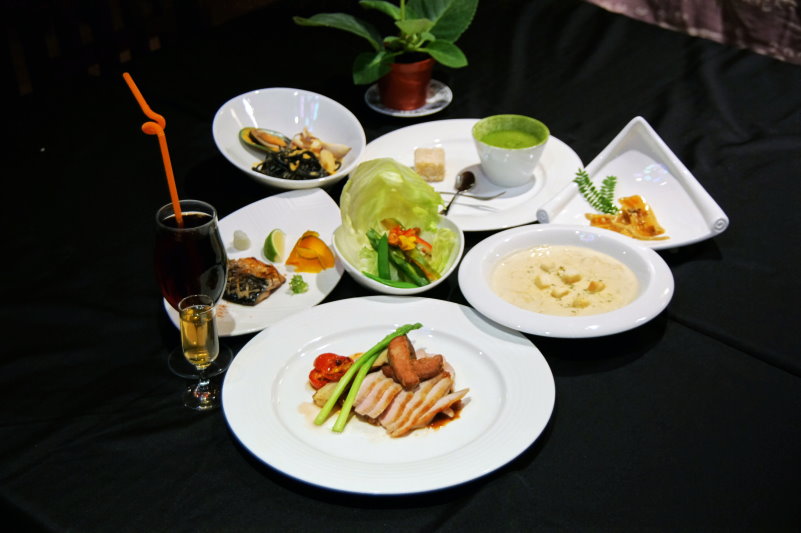 山林雅境(總統民宿)-佳賀屋和風料理餐點(照片提供：勝泰5657旅遊網)
