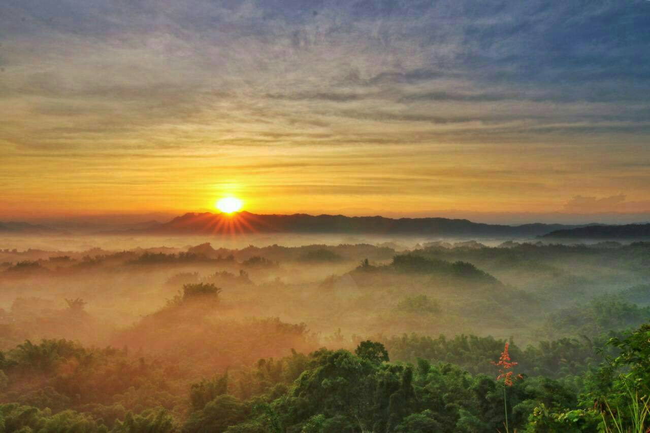 二寮日出美景