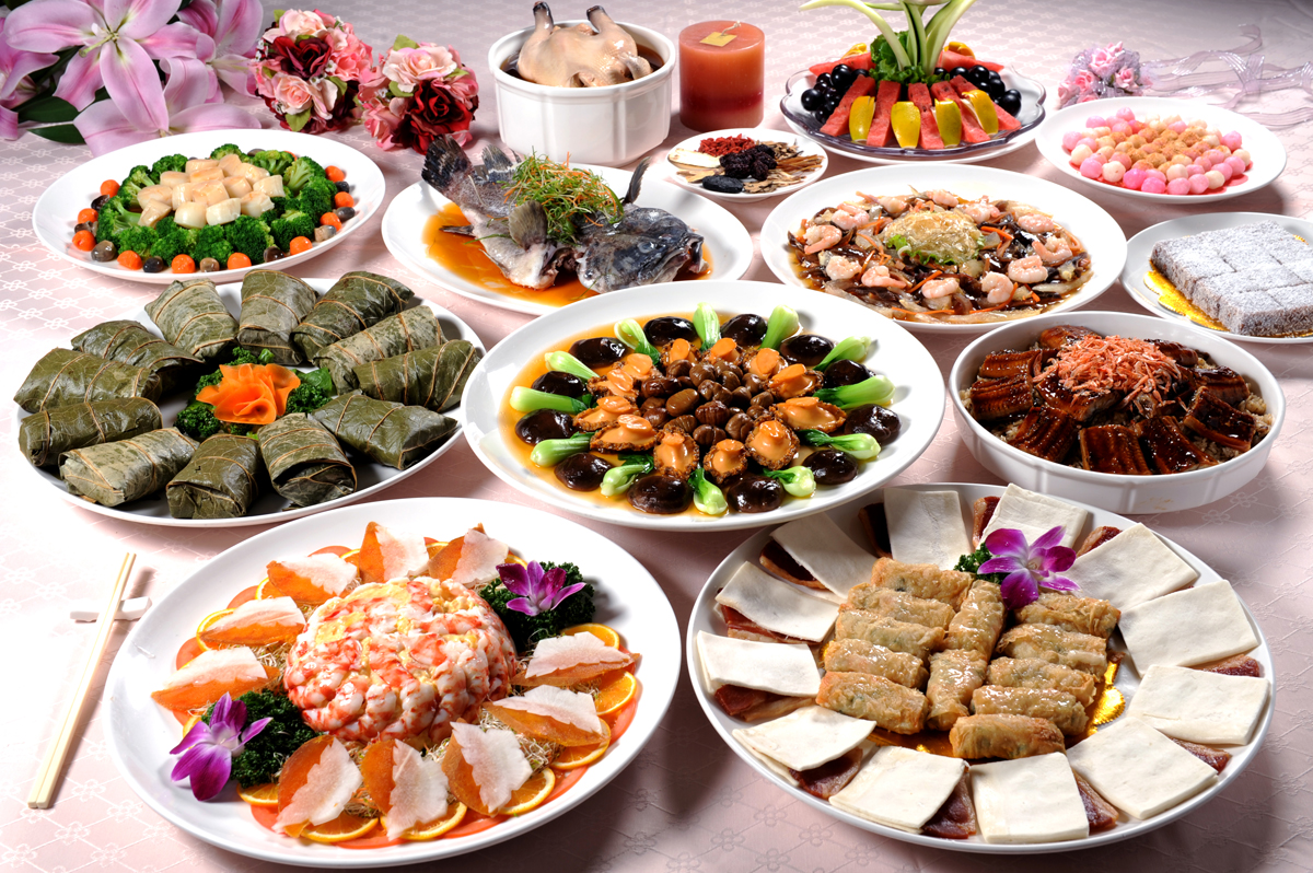 婚宴桌席參考菜色示意圖(中式餐廳)
Chinese cuisine for Wedding reception.